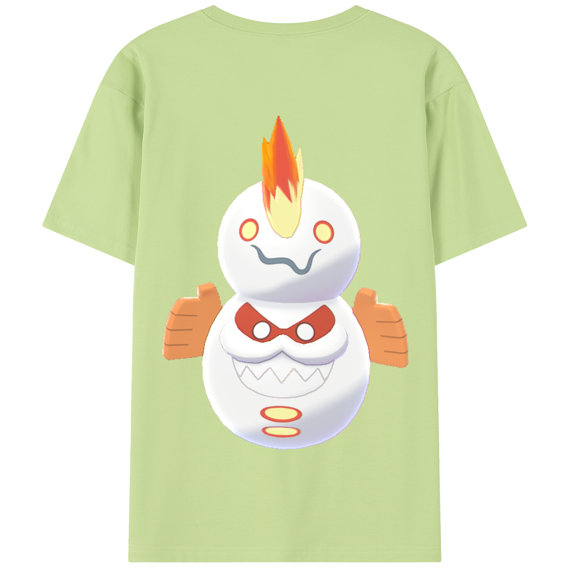 （画像用） ポケットモンスター Pokémon 綿100％半袖Tシャツ（背面プリント）